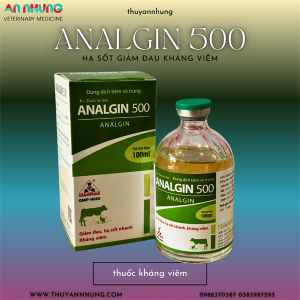 SAGOPHAR ANALGIN 500 100ml - Lọ/100ml