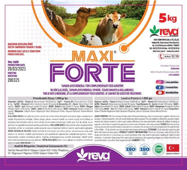 Đá liếm FORTE MAXIFORTE BLOCK ( đá quế vuông nâu)- viên 5kg - Thổ Nhĩ Kỳ - Ảnh 4