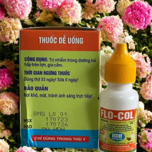 Alternative view of HDH FLO COLl 10ml - Hen khẹc, tiêu chảy - hôp 10 lọ