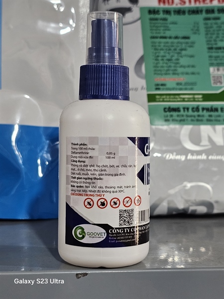 Goovet Gtox Spray 100ml - Lọ 100ml - Ảnh 2