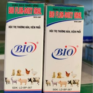Alternative view of Bio Flor Doxy Oral (Oral) 10ml - Thương Hàn, Viêm Phổi - Lọ