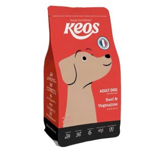 Cám chó - Keos - Bò, Rau Củ - Gói 1.5kg - Thùng 6 gói