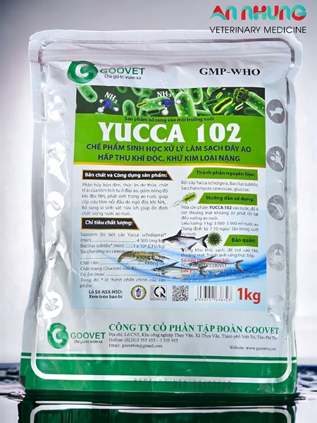 Goovet YUCCA 102 1kg (Thuy san) - Gói