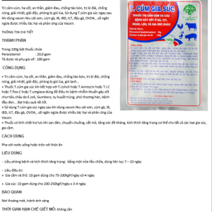 Alternative view of NThai T Cúm (Para 20%) - Bịch (50 gói)