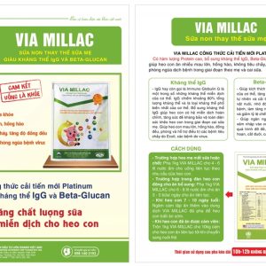 Alternative view of VIAVET MILK LAC 1kg - SỮA NON - Gói