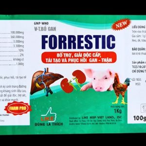Alternative view of LIKE FOSRETIC 1Kg - giải độc gan thận cấp - Lon 10in1