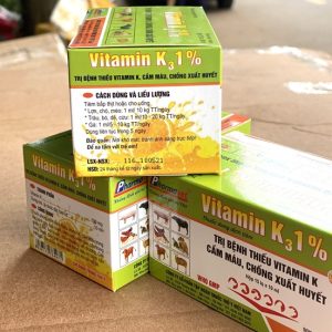 Alternative view of Drich Vitamin K3 1% 10ml - Hộp 15 lọ