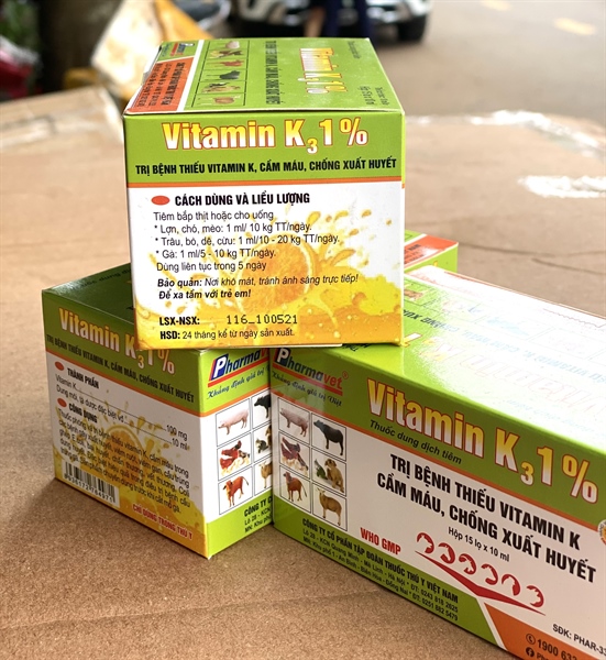 Drich Vitamin K3 1% 10ml - Lọ - Ảnh 2