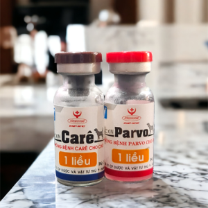 Vaccine Hanvet -2 bệnh - Care Parvo 1 liều - Cặp