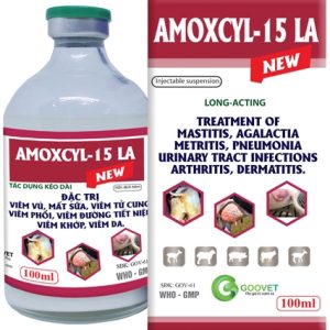 Alternative view of GOOVET AMOXYL 15% LA - Lọ 100ml