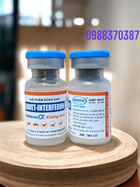 NAVET INTERFERON 10 triệu UI - Lọ 10 triệu - Ảnh 2