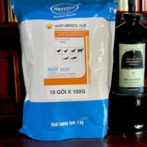 NAVET AMOXICOL PLUS 1kg - Amox 20% Colis 120tr - Gói 10in1