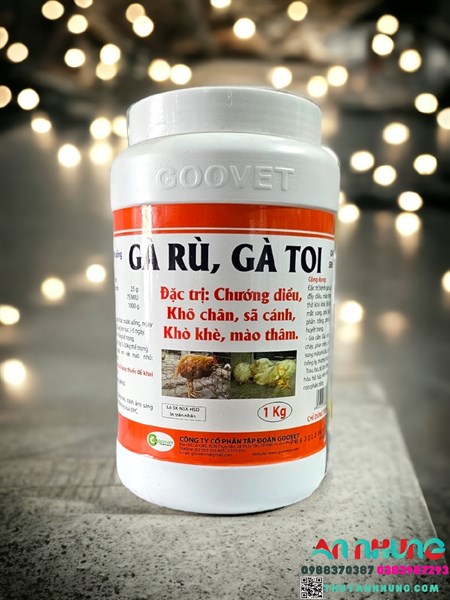 GOOVET GÀ RÙ, GÀ TOI 1kg - Lon