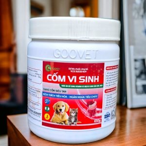 Alternative view of Goovet Cốm Vi Sinh 100gr - thuốc bổ dành cho thú cưng pet - Hũ