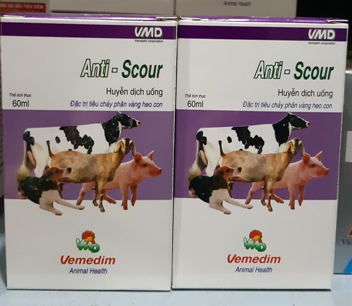VMD Anti Scour 60ml Oral - chai 60ml - Ảnh 2
