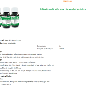 Alternative view of Goovet GTOX 200 50ml - Lọ 50ml