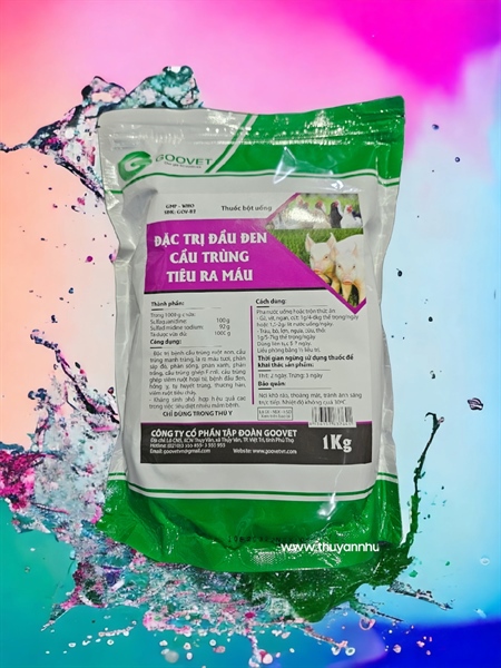 GOOVET ĐẶC TRỊ ĐẦU ĐEN, CẦU TRÙNG, TIÊU RA MÁU - Gói 10in1 - Ảnh 3
