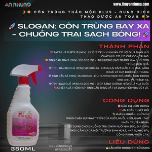 SUMI JAPAN - XỊT Côn Trùng Thảo Mộc 350ml - Chai 350ml