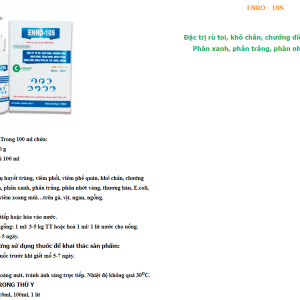 Alternative view of Goovet Enro 10s (gà rù, gà toi) 10ml - Hộp 25 lọ
