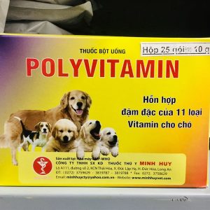 Minh Huy PolyVitamin (chó,mèo) 10gr - Hộp 50 gói