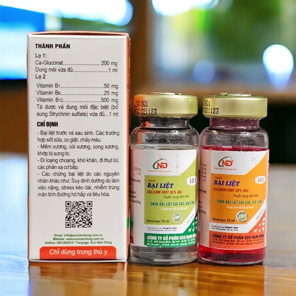 ND Bại Liệt Cặp (calci) 10ml - cặp - Ảnh 3