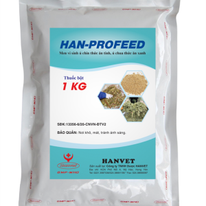 Han PROFEED 1kg - Men ủ thức ăn xanh và thức ăn tinh - Gói