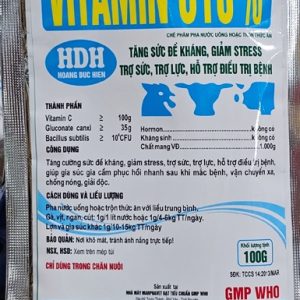 Alternative view of HDH Vitamin C 10% 100gr - Gói
