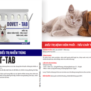 Alternative view of Á CHÂU DOVET TAB (viên) - Hộp 100 viên
