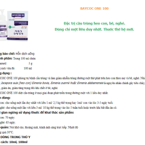 Alternative view of Goovet Baycoc One 10ml - Hộp 25 lọ