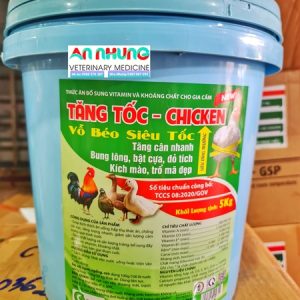 GOOVET TĂNG TỐC CHICKEN NEW Xô 5kg/10in1 - Xô 5kg