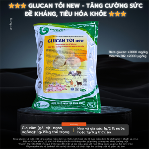 GOOVET GLUCAN TỎI - Gói 1Kg