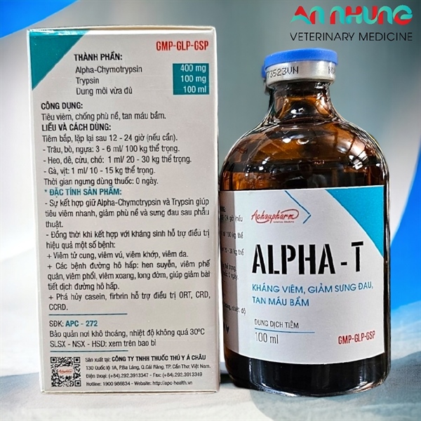 Á Châu ALPHA - T (CHYMOSIN) - Lọ - Ảnh 5