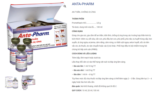 Drich Anta Pham 10ml - Hộp 15 lọ - Ảnh 2