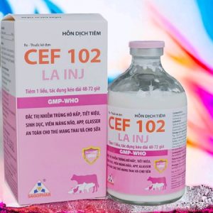Alternative view of SAGOPHAR CEF 102 LA (CEFTRIXONE SODIUM) - tác dụng 72h - Lọ