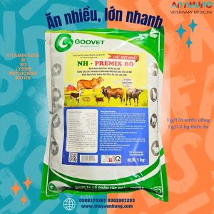 GOOVET PREMIX BÒ 1kg - Gói 1Kg