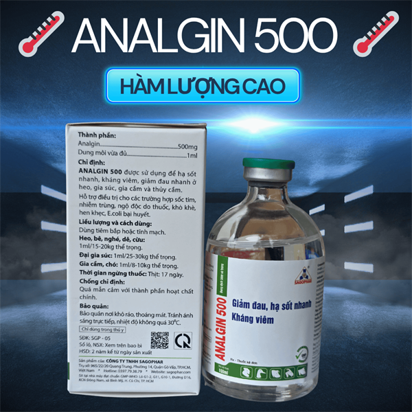 SAGOPHAR ANAGIL 500 - Ảnh 2