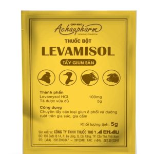 Alternative view of Á Châu Levamisol 5gr - Tẩy Giun - Bịch 50 gói