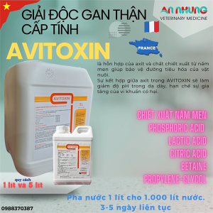 Agri Avitoxin 1 lít - Can 1 lít