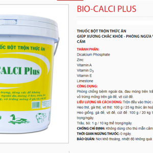 Alternative view of BIO CALCI PLUS - Bao 10kg - bao 10 kg