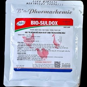 Bio Suldox 100g đặc trị Đầu Đen và Ký sinh trùng đường máu - Gói