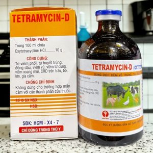 Alternative view of Minh Huy TETRAMYCIN D 10% -100ml - Lọ