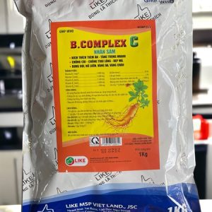 LIKE BCOMPLEX C - Nhân Sâm 1kg - Vàng chân, vàng da, Tăng trọng - Bung lông bật cựa - Gói 10in1