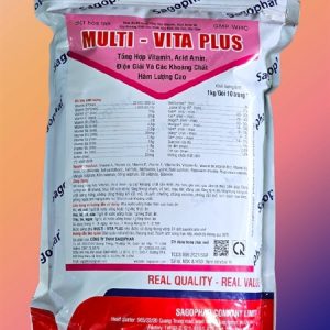 Sagophar Multi Vita Plus 1kg - Tăng trọng, Bung Lông, Bật Cựa - Gói 10in1