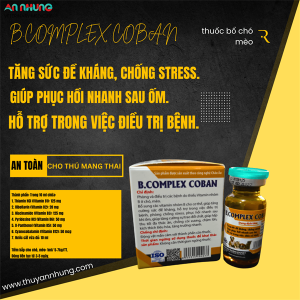 Alternative view of Goovet Bcomplex Coban 10ml - - Hộp 10 lọ