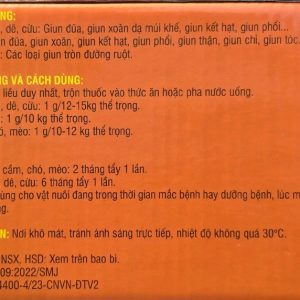 Alternative view of SUMI Stop tẩy giun sán thảo dược 10gr - Gói 10gr