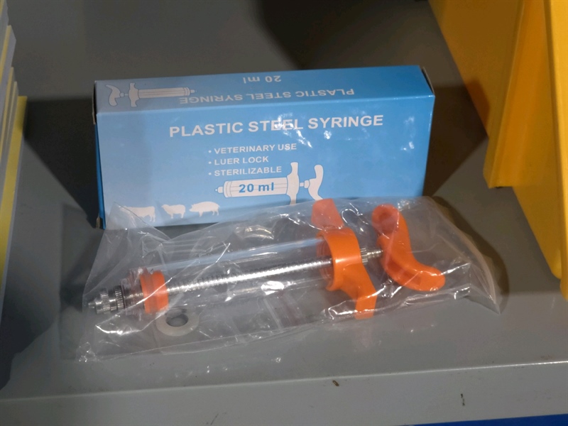 Xi Lanh Meka Plastic Steel 20ml (ver 2022) xanh da trời - Cái - Ảnh 2