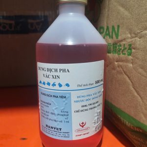 Alternative view of Nước sinh lý pha vaccine - 500ml - Lọ