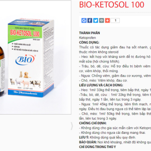 Alternative view of BIO KETOSOL 100 100ml - Ketoprofen 10% - Lọ 100ml
