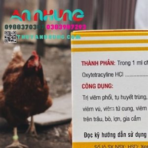 Alternative view of Minh Huy Teramycin (Đậu Gà) 10ml - Hộp 10 lọ
