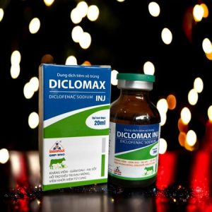 Sagophar Diclomax Inj 20ml - Kháng viêm, giảm đau, hạ sốt, chất dẫn thuốc vào khớp - chai 20ml